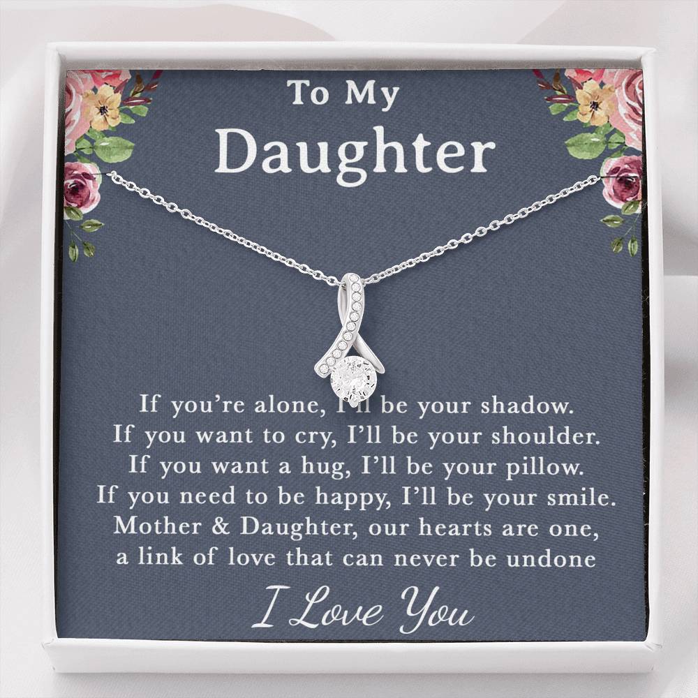To My Daughter Necklace, Daughter Gift From Mom, Daughter Necklace, Gifts to Daughter