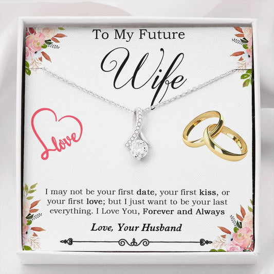 To My Future Wife Necklace, Engagement Gift for Future Wife, Birthday Gift