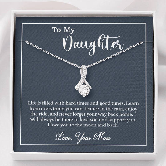 To My Daughter Necklace, Daughters Birthday, Daughter Gift From Mom