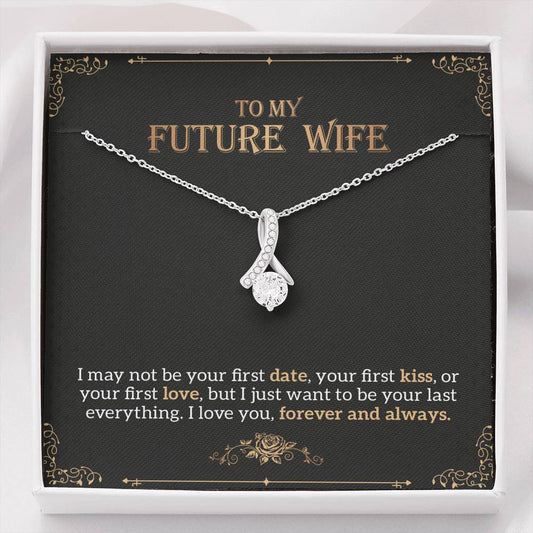 To My Future Wife Necklace, Engagement Gift for Future Wife, Birthday Gift