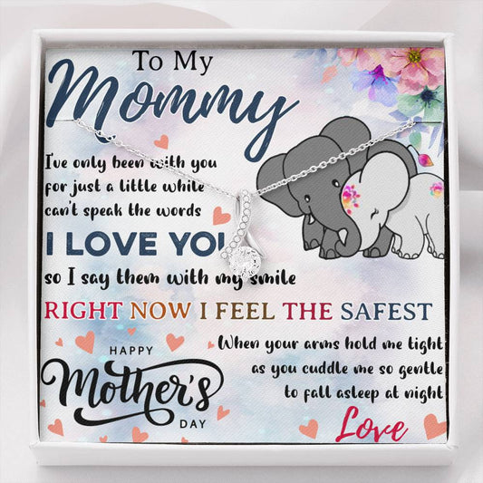 To My Mommy Gift Necklace, Trendy, Gift for New Mom, Happy Mother's Day Gift