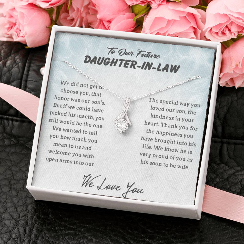 Future Daughter-In-Law Necklace, Gift For Her, Wedding Gift, Engagement Gift