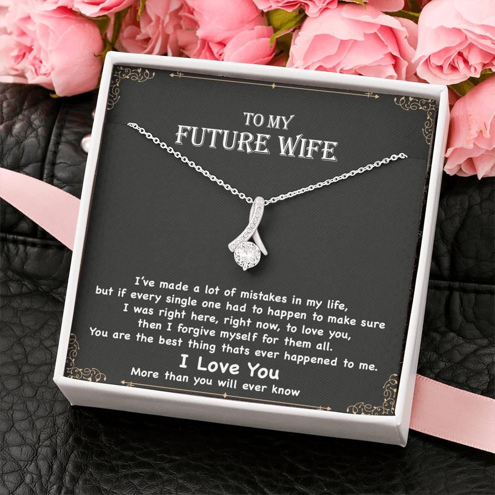 To My Future Wife Necklace, Engagement Gift for Future Wife, Birthday Gift