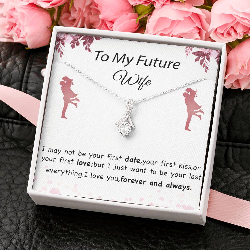 To My Future Wife Necklace, Engagement Gift for Future Wife, Birthday Gift