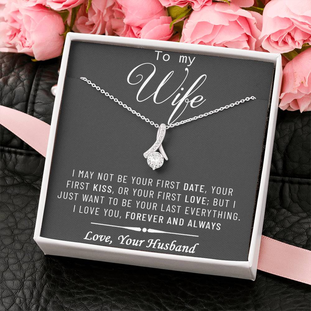 To My Wife Necklace, Engagement Gift For Her, Future Wife Birthday Gift