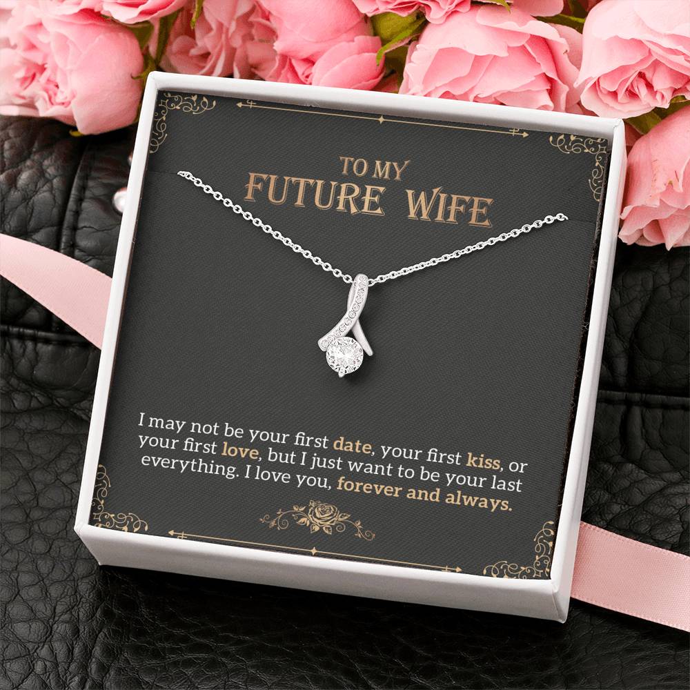 To My Future Wife Necklace, Engagement Gift for Future Wife, Birthday Gift