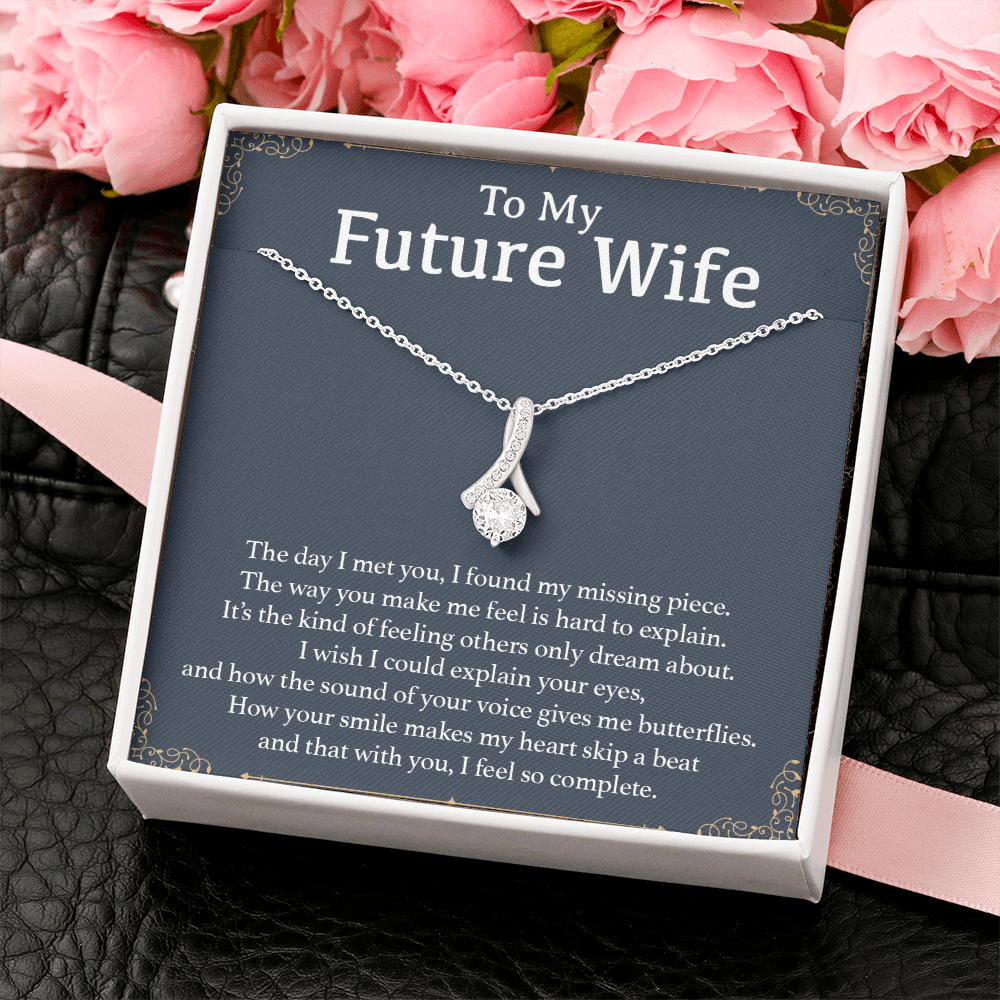To My Future Wife Necklace, Engagement Gift for Future Wife, Birthday Gift