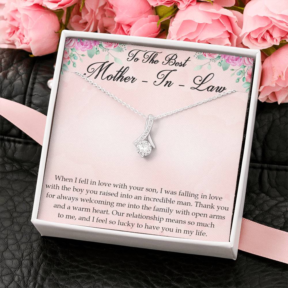 Future Mother in Law, Mother in Law Gift, Mother of the Groom Necklace