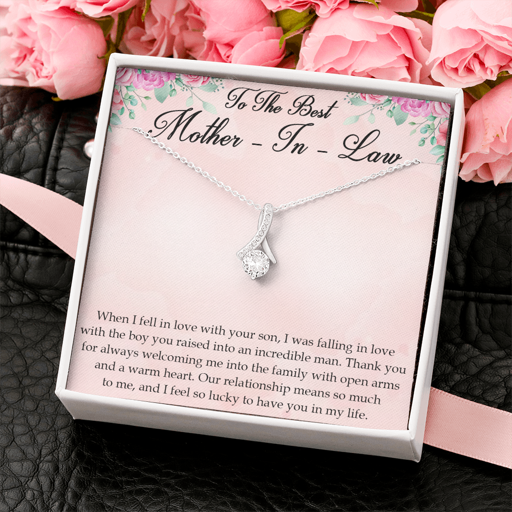 Future Mother in Law, Mother in Law Gift, Mother of the Groom Necklace