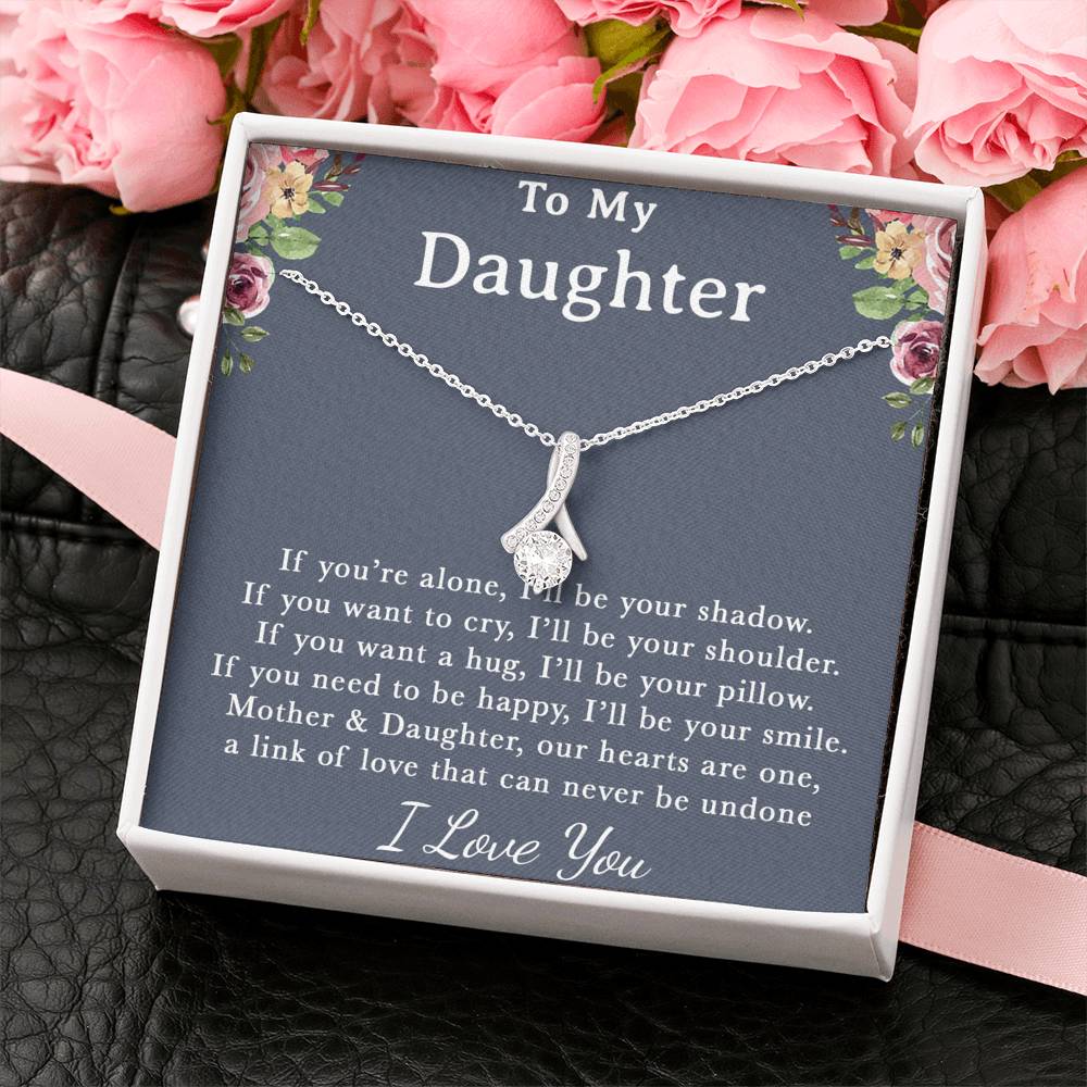 To My Daughter Necklace, Daughter Gift From Mom, Daughter Necklace, Gifts to Daughter