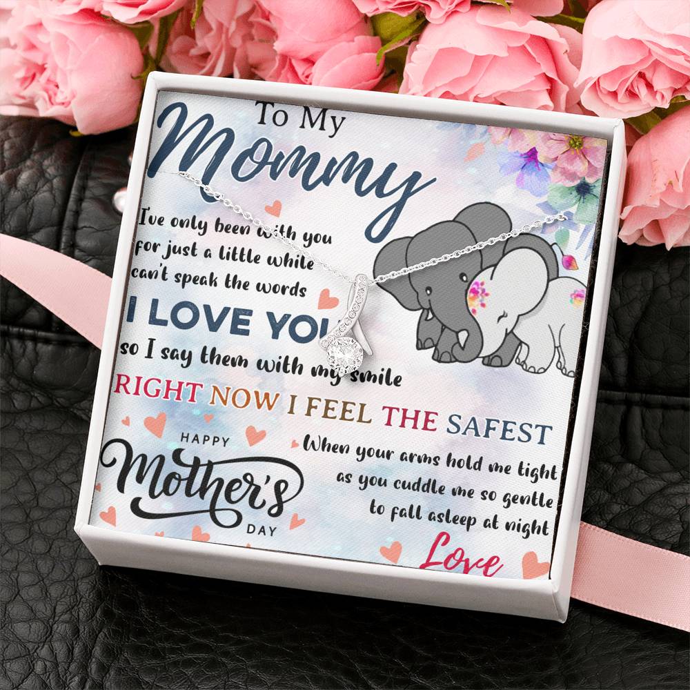 To My Mommy Gift Necklace, Trendy, Gift for New Mom, Happy Mother's Day Gift