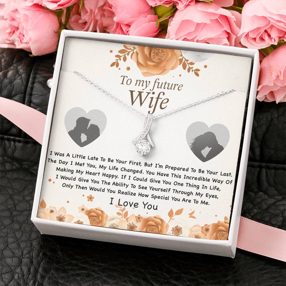 To My Future Wife Necklace, Engagement Gift for Future Wife, Birthday Gift_NEW