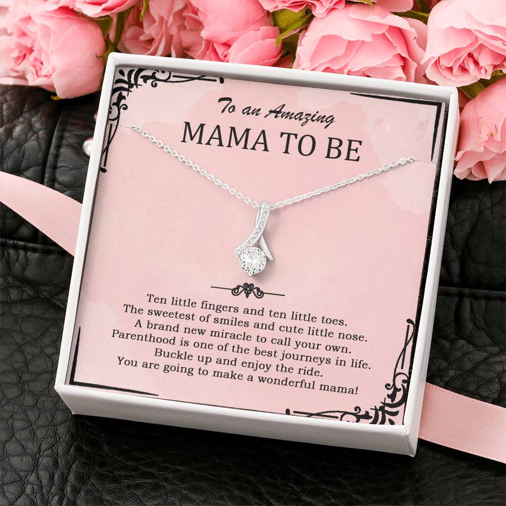 To An Amazing First Time Mom Necklace, Pregnancy Gift for Best Friend, Gift for Mom