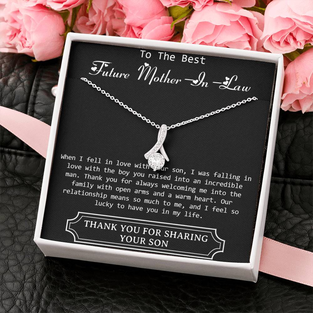 Future Mother in Law, Mother in Law Gift, Mother of the Groom Necklace, Mother of the Bride Necklace, Wedding Gift