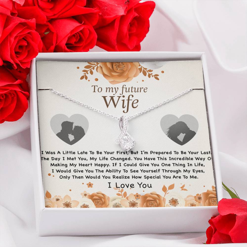 To My Future Wife Necklace, Engagement Gift for Future Wife, Birthday Gift