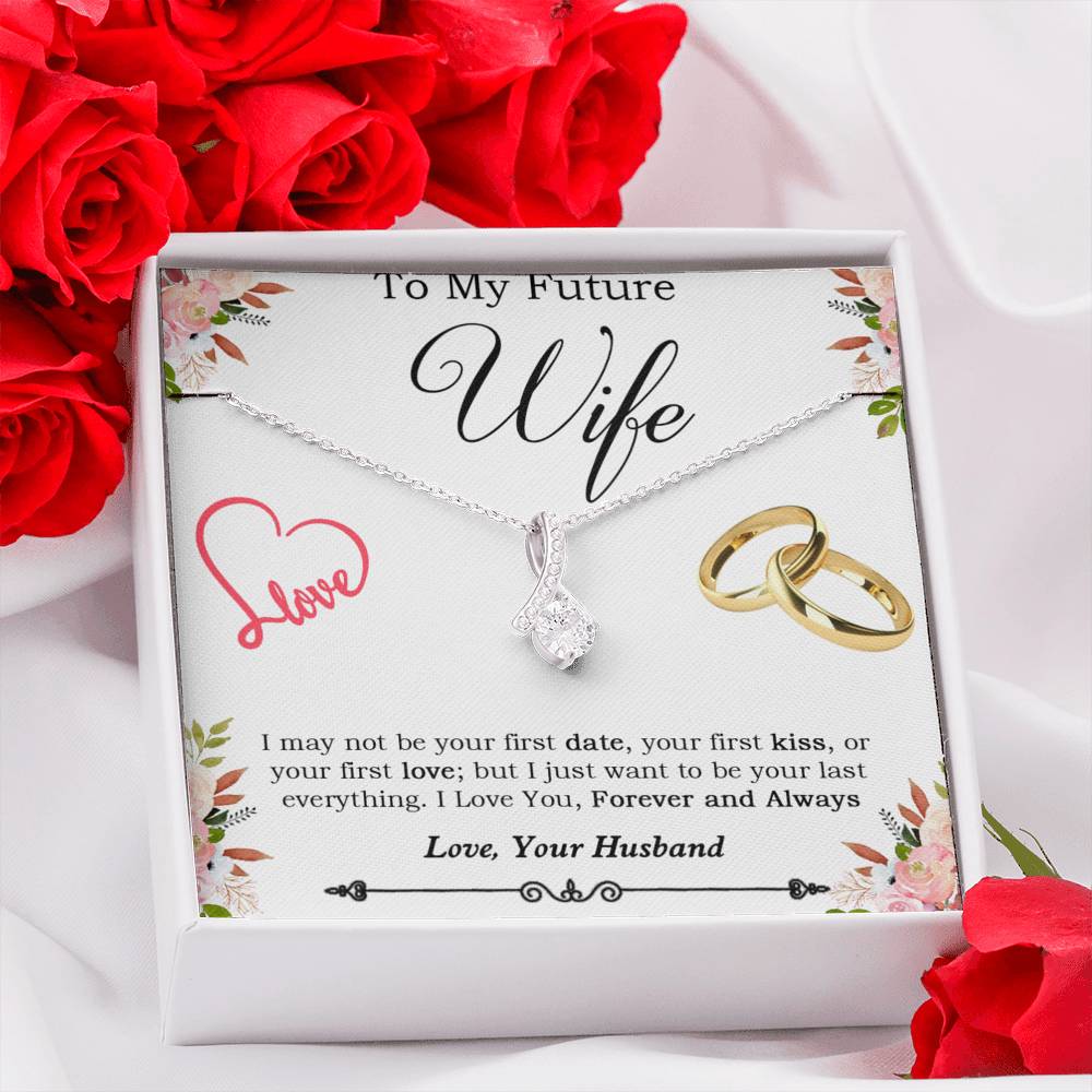 To My Future Wife Necklace, Engagement Gift for Future Wife, Birthday Gift