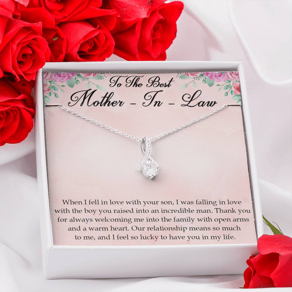 Future Mother in Law, Mother in Law Gift, Mother of the Groom Necklace