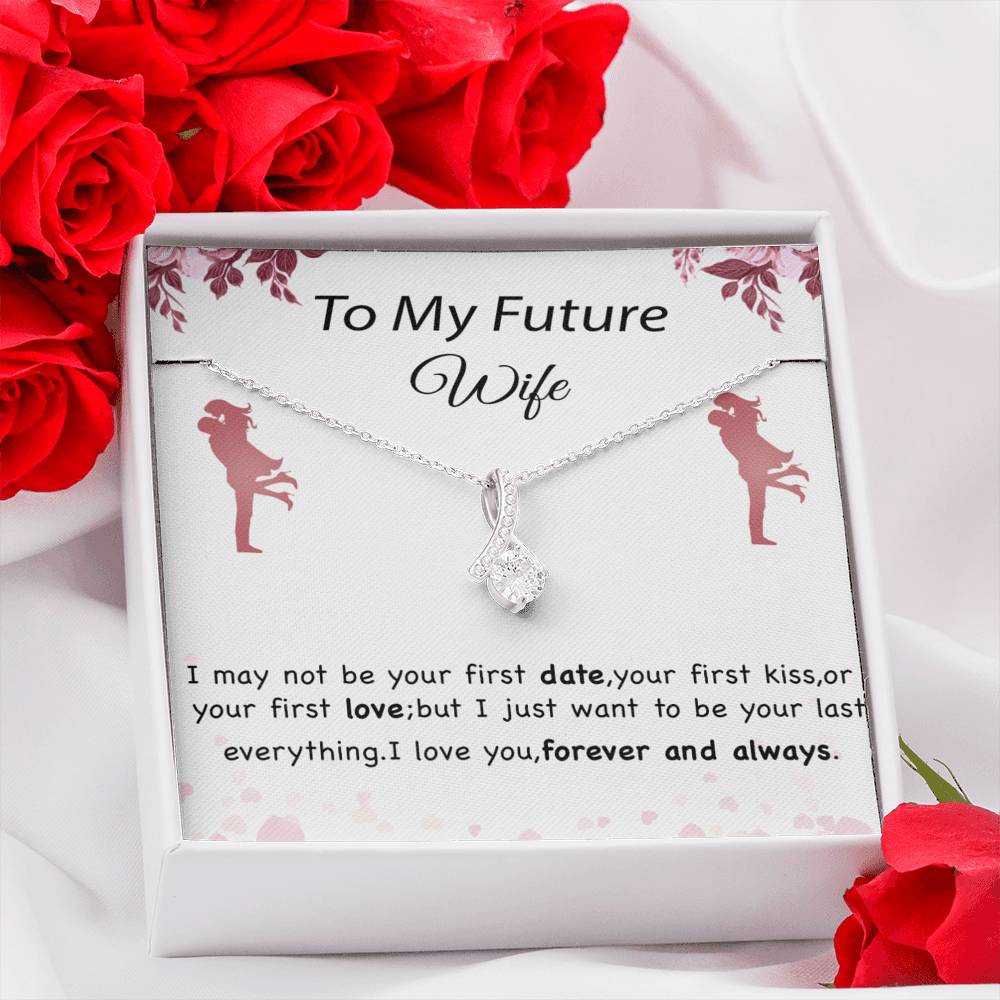 To My Future Wife Necklace, Engagement Gift for Future Wife, Birthday Gift