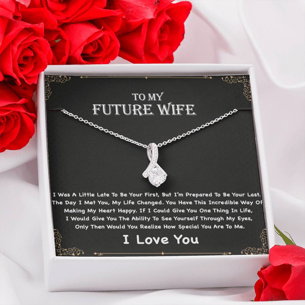 To My Future Wife Necklace, Engagement Gift for Future Wife, Birthday Gift