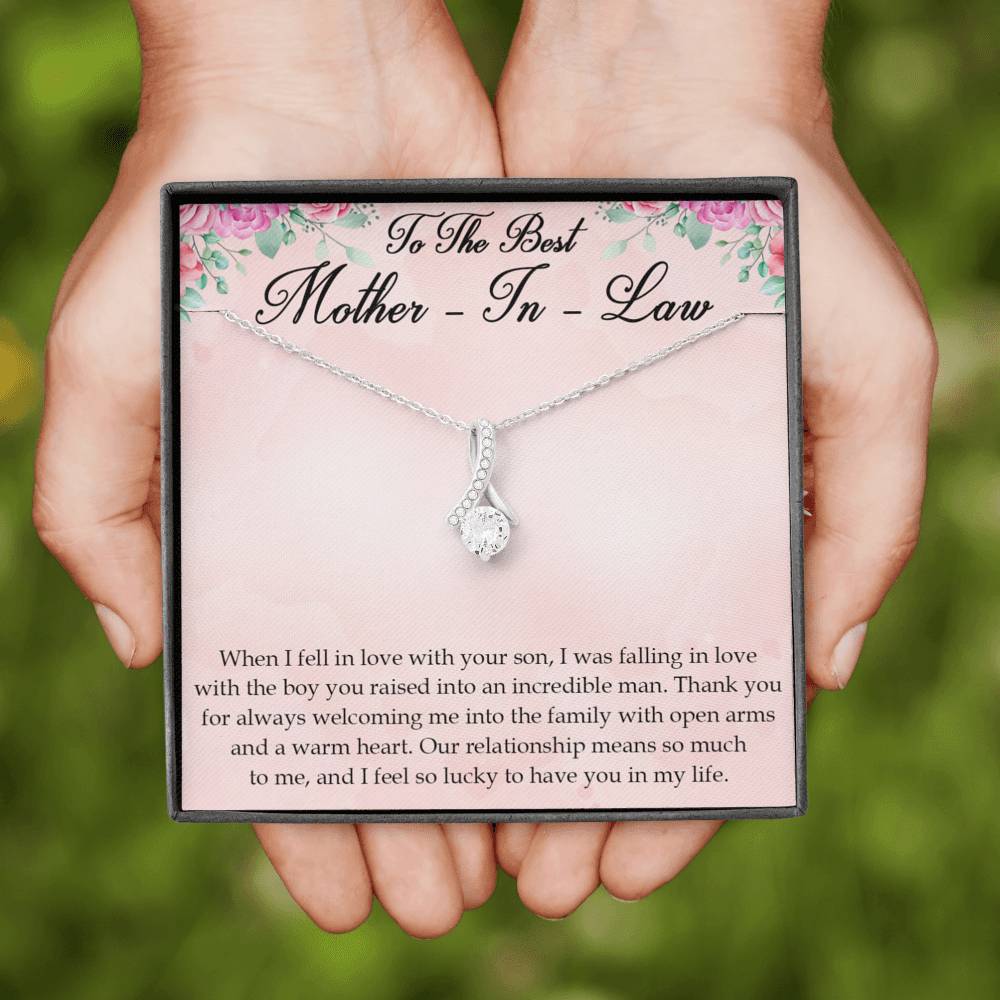 Future Mother in Law, Mother in Law Gift, Mother of the Groom Necklace