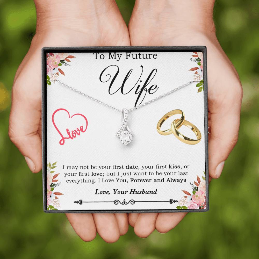 To My Future Wife Necklace, Engagement Gift for Future Wife, Birthday Gift