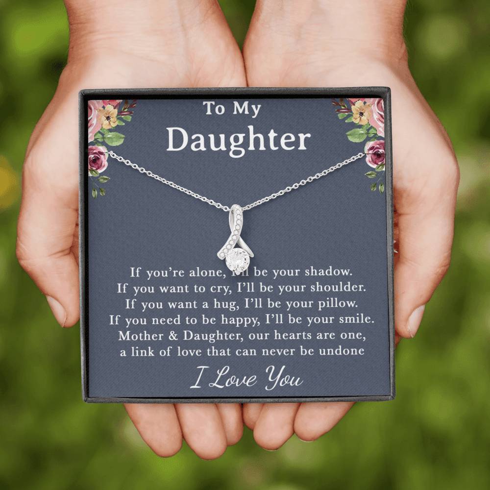 To My Daughter Necklace, Daughter Gift From Mom, Daughter Necklace, Gifts to Daughter