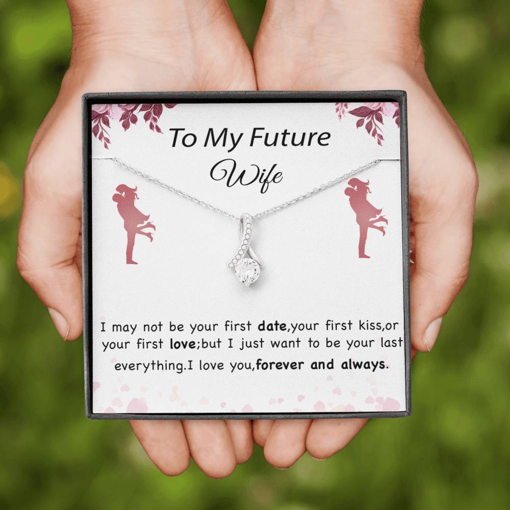 To My Future Wife Necklace, Engagement Gift for Future Wife, Birthday Gift