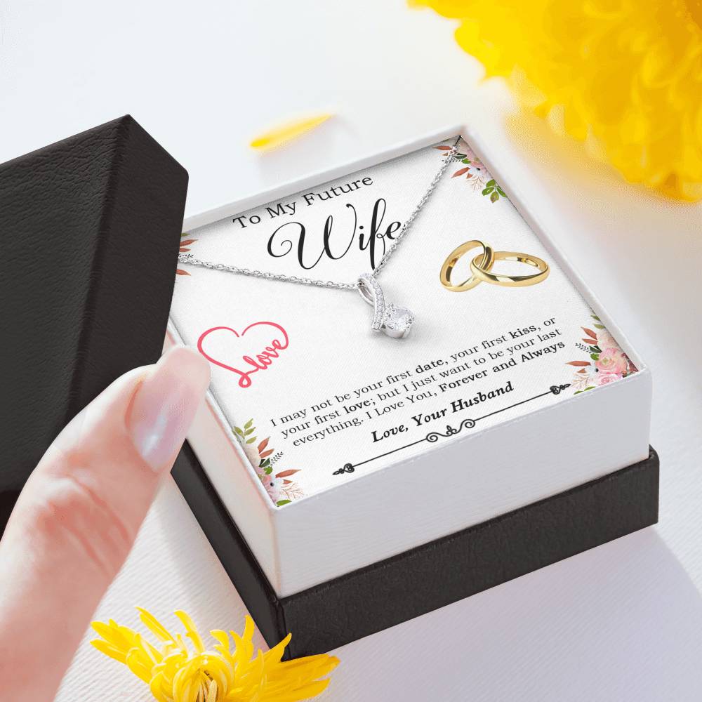 To My Future Wife Necklace, Engagement Gift for Future Wife, Birthday Gift