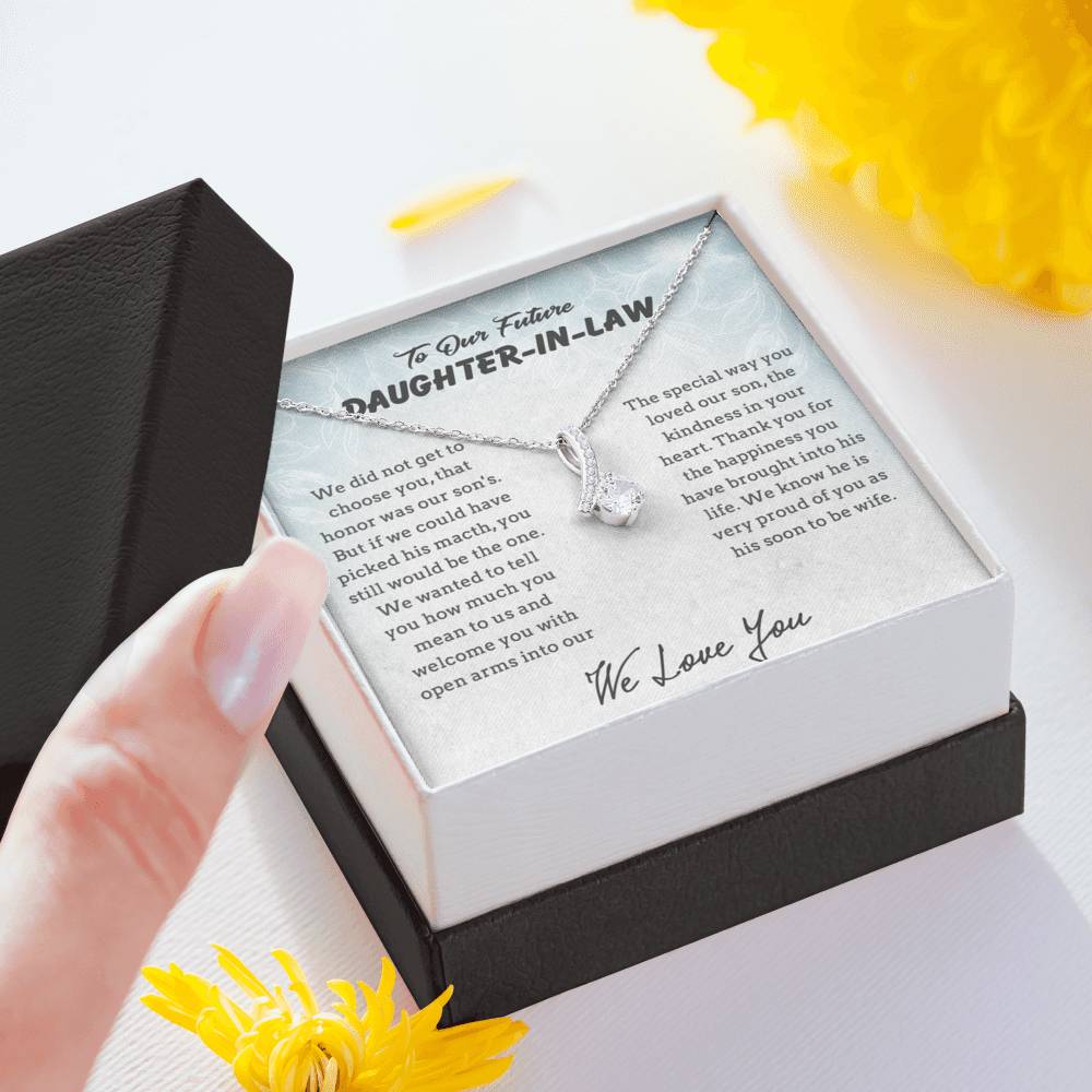 Future Daughter-In-Law Necklace, Gift For Her, Wedding Gift, Engagement Gift