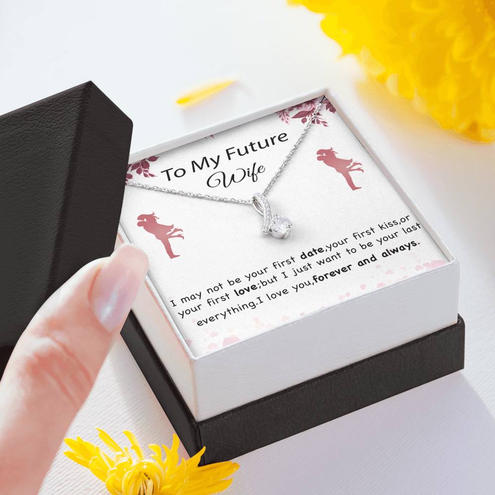 To My Future Wife Necklace, Engagement Gift for Future Wife, Birthday Gift