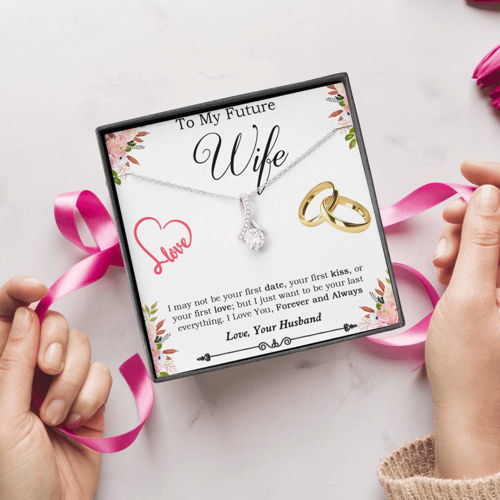 To My Future Wife Necklace, Engagement Gift for Future Wife, Birthday Gift