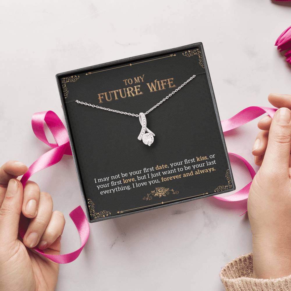 To My Future Wife Necklace, Engagement Gift for Future Wife, Birthday Gift