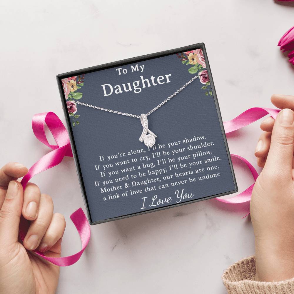 To My Daughter Necklace, Daughter Gift From Mom, Daughter Necklace, Gifts to Daughter