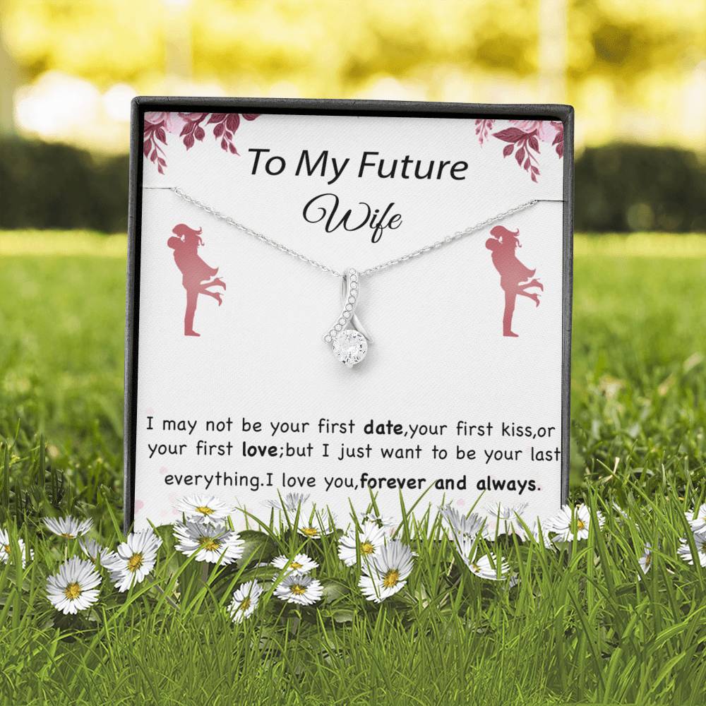 To My Future Wife Necklace, Engagement Gift for Future Wife, Birthday Gift