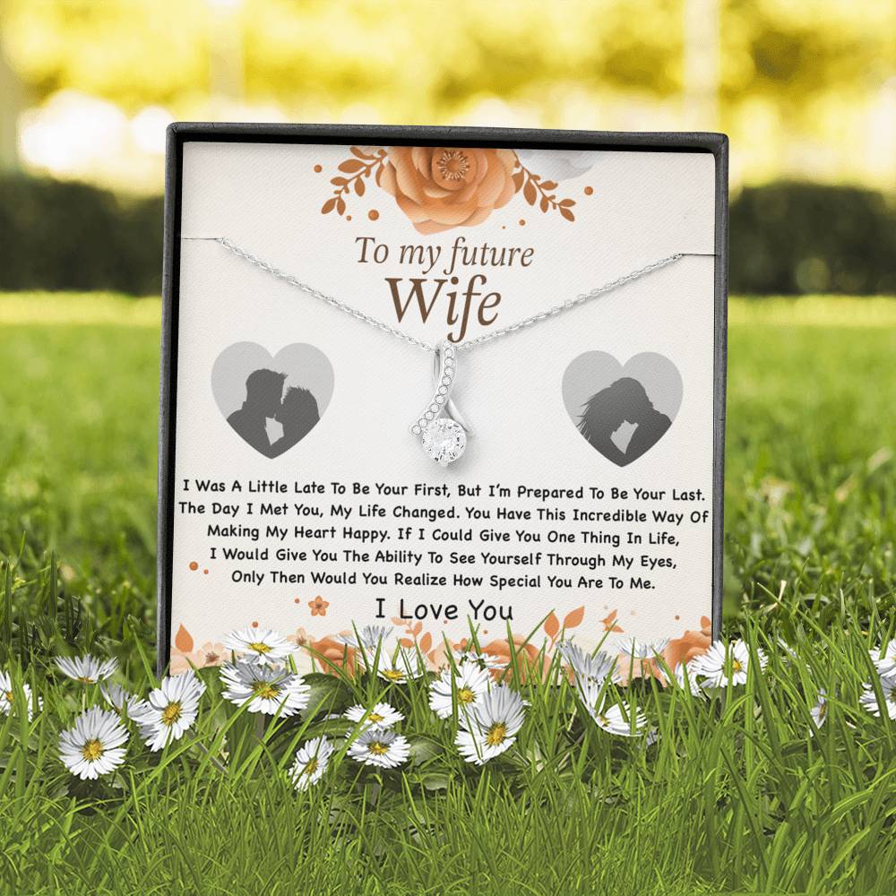 To My Future Wife Necklace, Engagement Gift for Future Wife, Birthday Gift_NEW