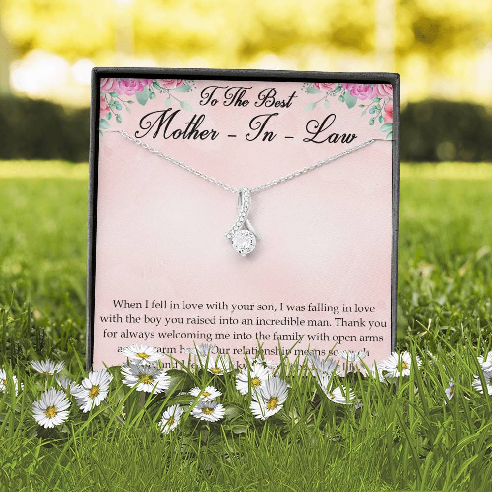 Future Mother in Law, Mother in Law Gift, Mother of the Groom Necklace