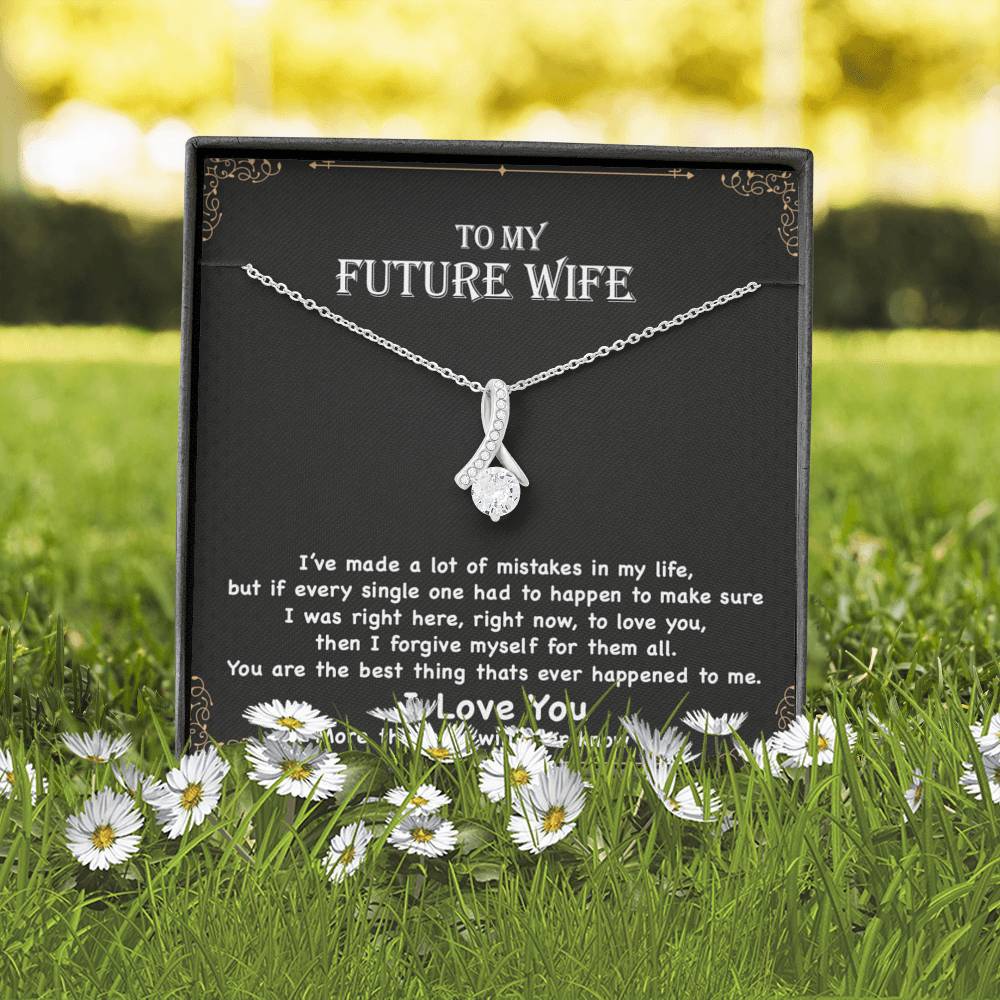 To My Future Wife Necklace, Engagement Gift for Future Wife, Birthday Gift