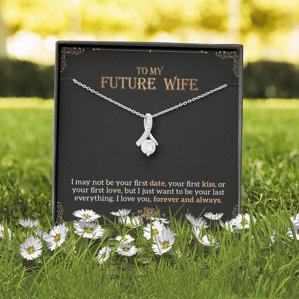 To My Future Wife Necklace, Engagement Gift for Future Wife, Birthday Gift