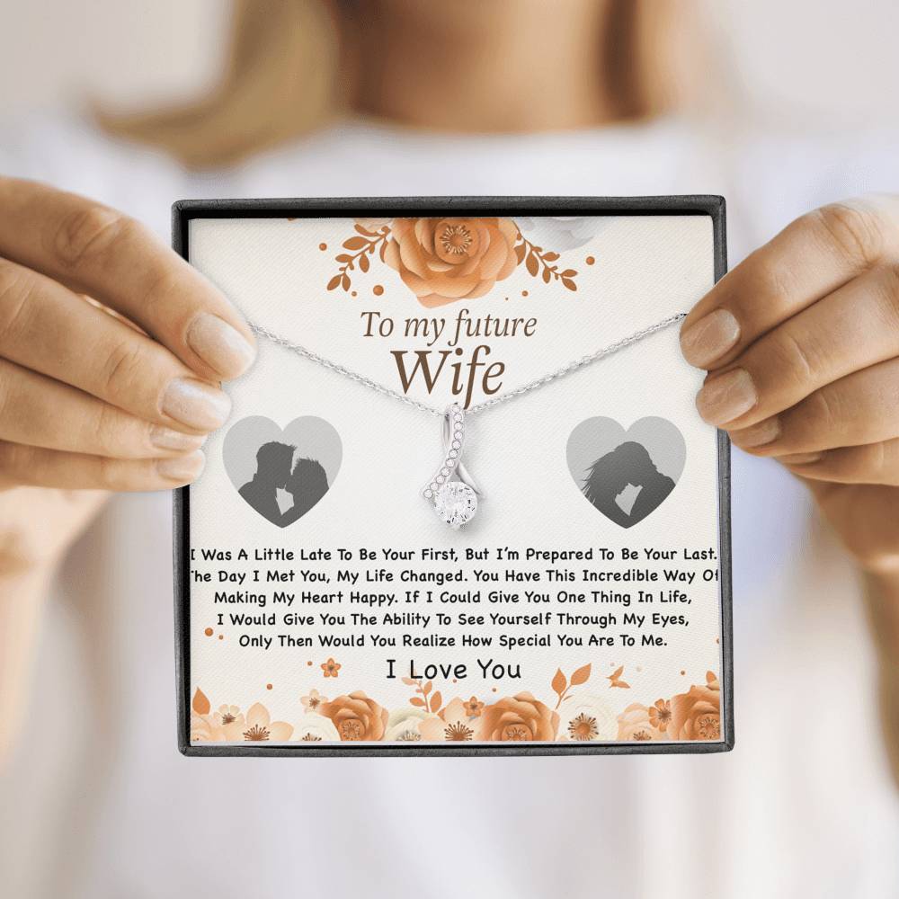 To My Future Wife Necklace, Engagement Gift for Future Wife, Birthday Gift