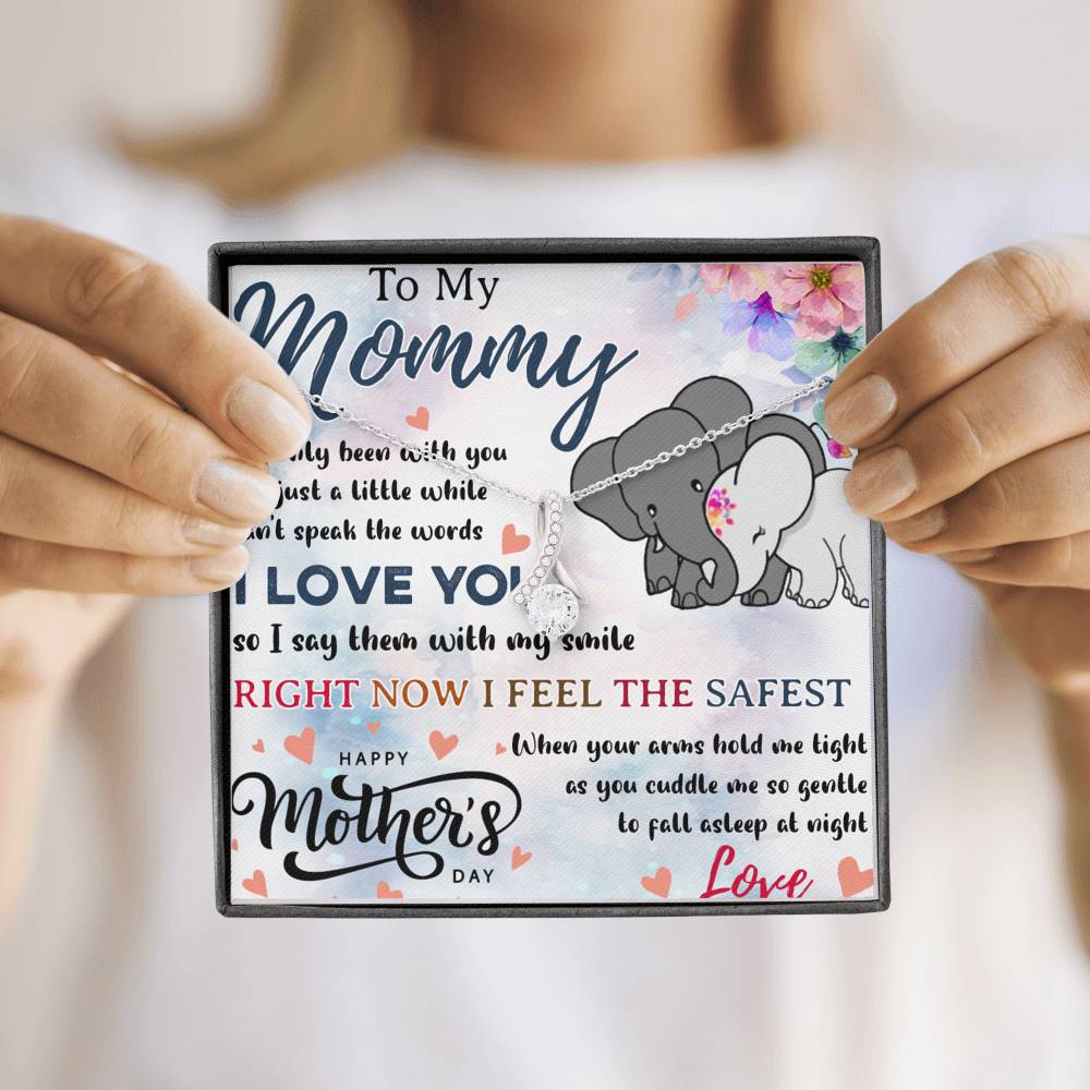 To My Mommy Gift Necklace, Trendy, Gift for New Mom, Happy Mother's Day Gift