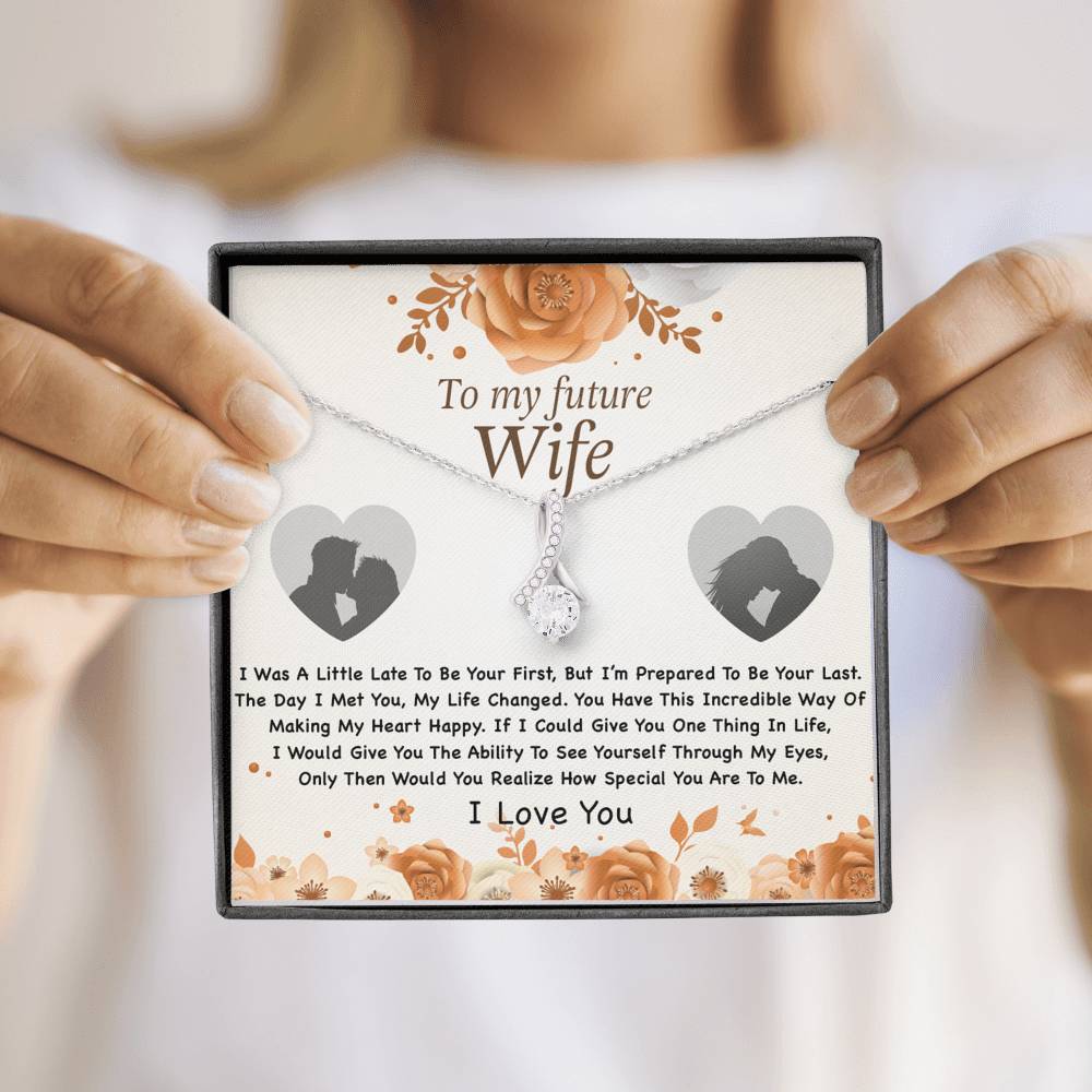 To My Future Wife Necklace, Engagement Gift for Future Wife, Birthday Gift_NEW