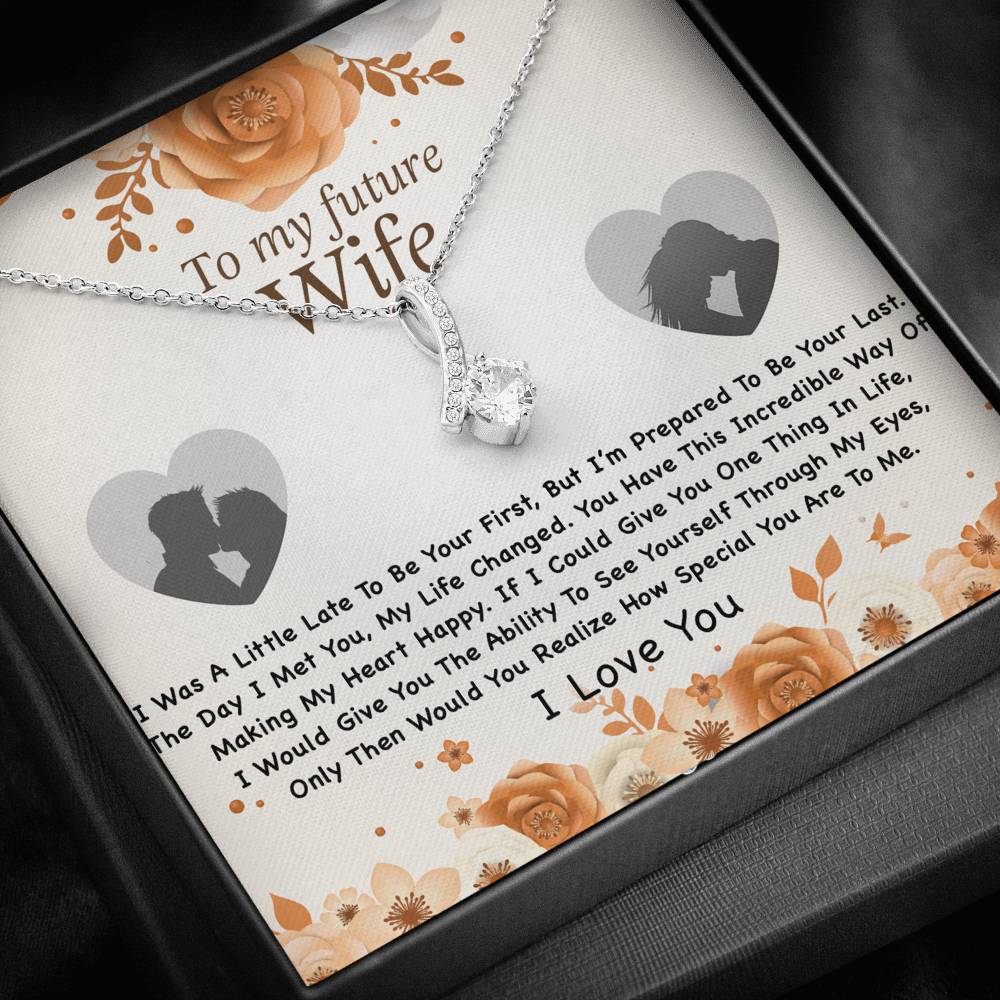 To My Future Wife Necklace, Engagement Gift for Future Wife, Birthday Gift