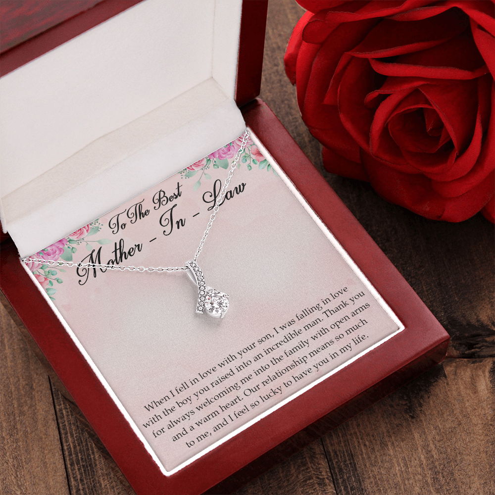 Future Mother in Law, Mother in Law Gift, Mother of the Groom Necklace