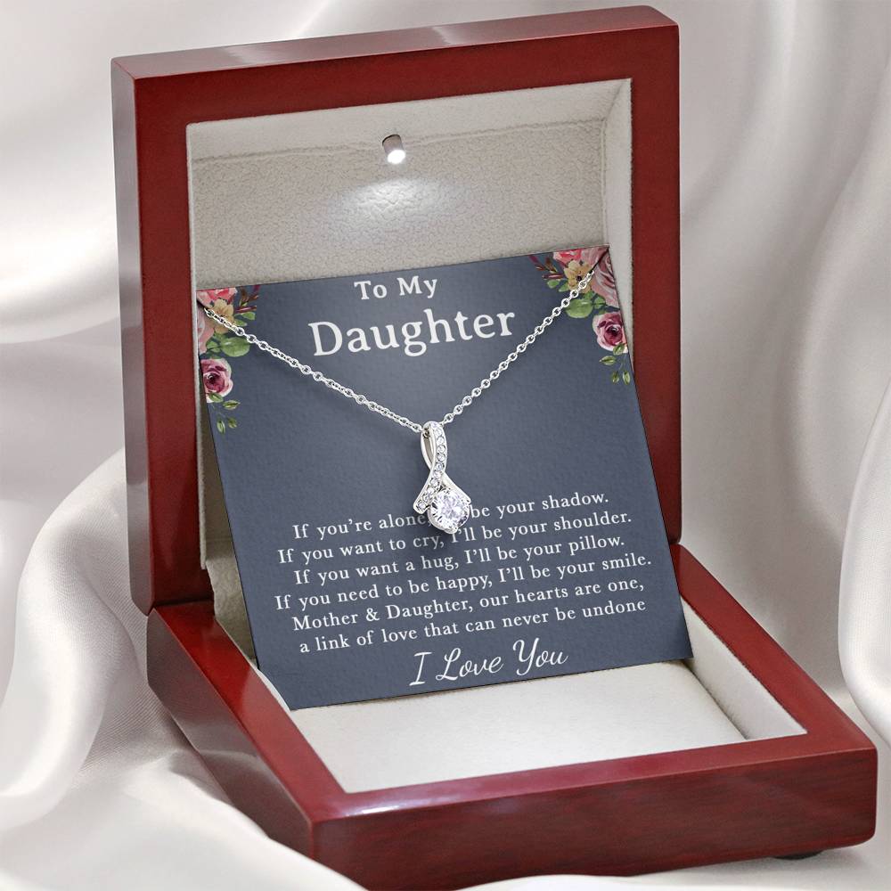 To My Daughter Necklace, Daughter Gift From Mom, Daughter Necklace, Gifts to Daughter