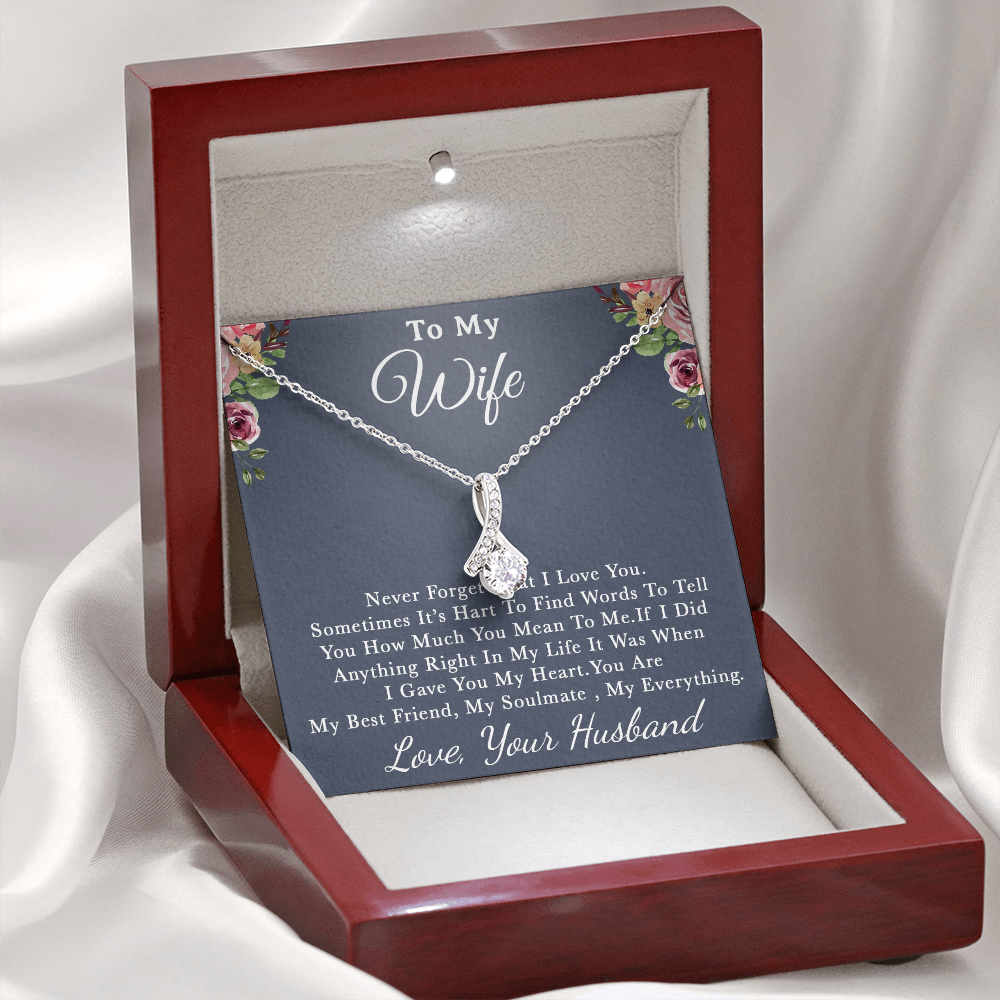 To My Wife Necklace