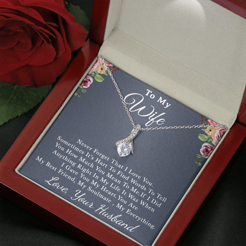 To My Wife Necklace