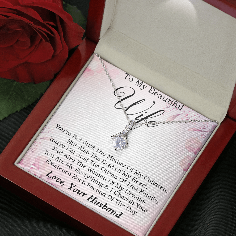 To My Wife Necklace, Engagement Gift for Future Wife, Birthday Gift
