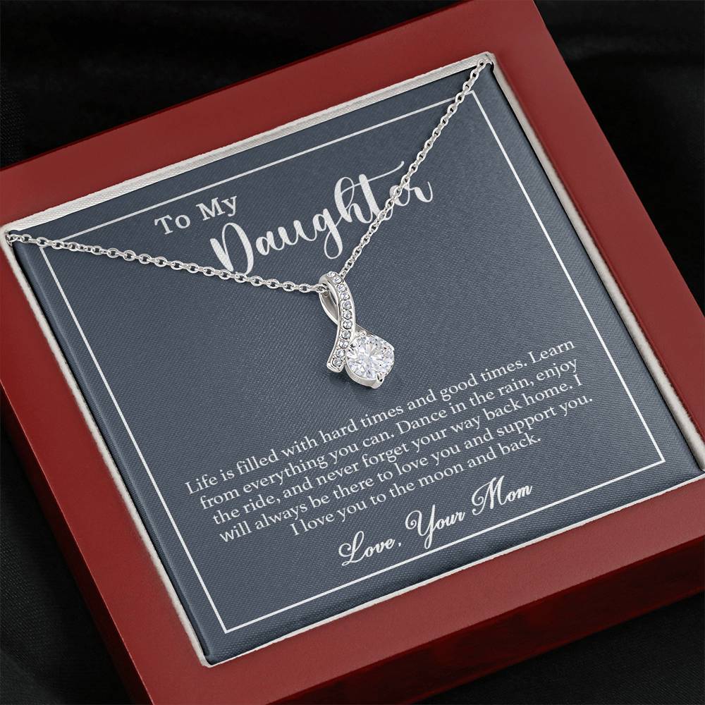 To My Daughter Necklace, Daughters Birthday, Daughter Gift From Mom
