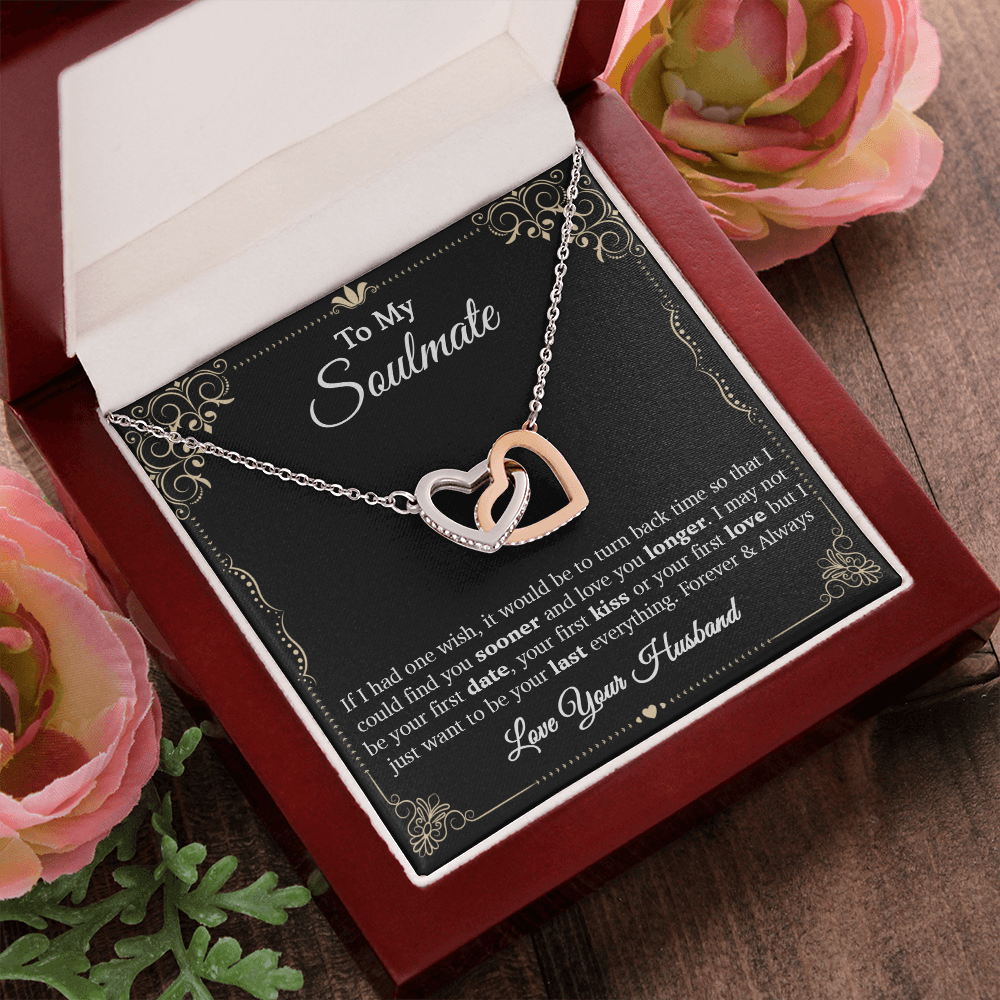 To My Future Wife Necklace, Necklaces for Wife from Husband Birthday Gift