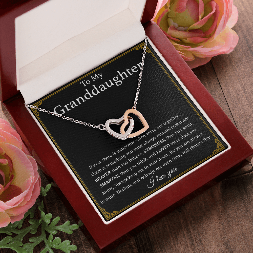 To My Granddaughter Necklace, Birthday Gift For Granddaughter, Birthday Gifts